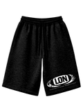 “LON” Black long shorts
